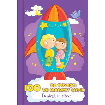 100 de povesti de adormit copiii - 50 de jetoane fata/verso (DPH)