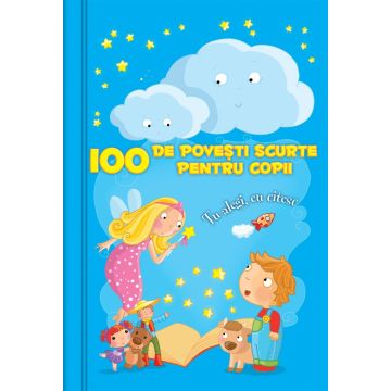100 de povesti scurte pentru copii - 50 de jetoane fata/verso (DPH)