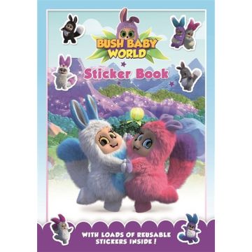 Bush Baby World, Carte de colorat cu autocolante (3062/BBWSB)