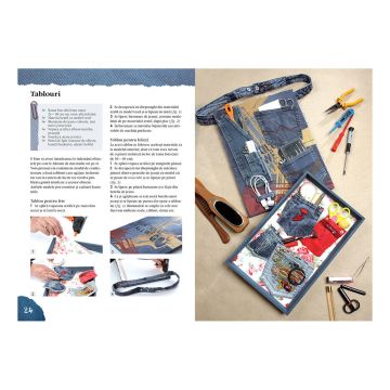 Accesorii noi din jeanşi vechi - Idei creative nr. 129 (Casa)