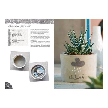 Decoraţiuni interioare din beton pentru începători - Idei creative 112 (CASA)