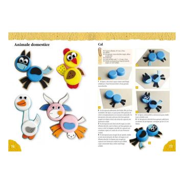 Figurine nostime din capace - Idei creative 121 (Casa)