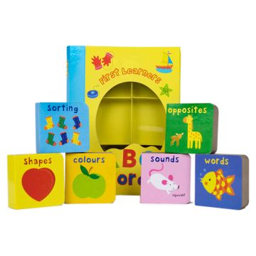 First Learners Box Set - ABC - (EXPORT)-set de carti cu activitati de invatare (2461/FWBX)