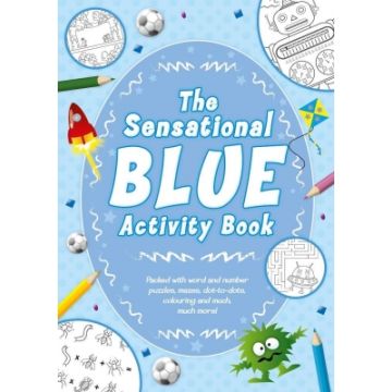 The Sensational Blue Activity Book - Cartea albastra cu activitati  (3036/BLAB)