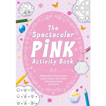 The Spectacular Pink Activity Book - Cartea roz cu activitati (3037/PIAB)