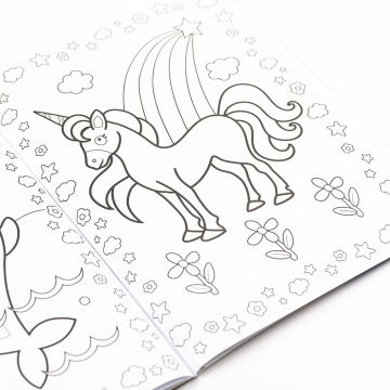 Unicorns Colouring Book With Crayons (3164/NWCW)