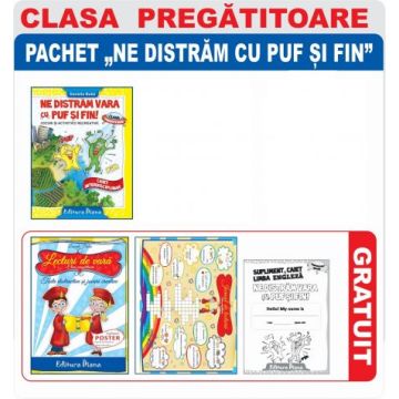 PACHET Ne distram cu Puf si Fin, Clasa Pregatitoare 2023 (Diana)