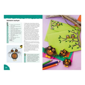 Figurine din carton ondulat - Idei creative 111 (CASA)