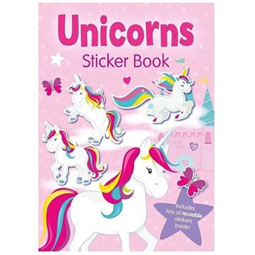Unicorns Sticker Book, Carte cu autocolante (3043/UNSB)