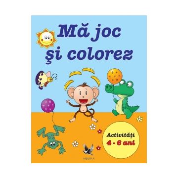 Ma joc si colorez - Activitati 4-6 ani (Aquila)