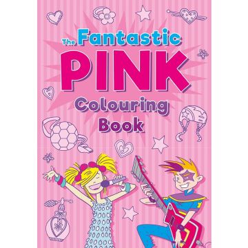 The Fantastic Pink Colouring Book, Fantastica carte Roz de colorat (3033/PICB)