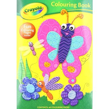 Crayola Colouring Book B/FLY, Carte de colorat (2904/CYCB1)