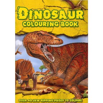 Dinosaur Colouring Book, Carte de colorat cu dinozauri (1977/DICB)