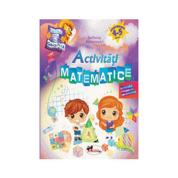Caietul meu de gradinita - Activitati matematice 4-5 ani (Aramis)
