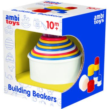 AMBI TOYS Set de construit - Pahare colorate