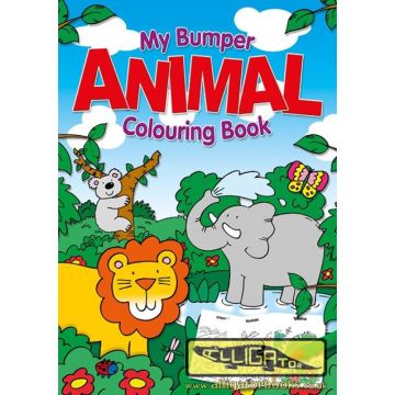 Animal Jumbo Colouring Book, Marea carte de colorat- Animale (070/ANJC)