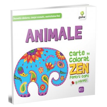  Animale- CARTI DE COLORAT ZEN (GAMA)