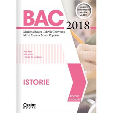Istorie. Bacalaureat 2018 (Corint)