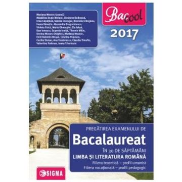 Pregatirea examenului de bacalaureat in 25 de saptamani la Limba si Literatura romana, profil uman 2017