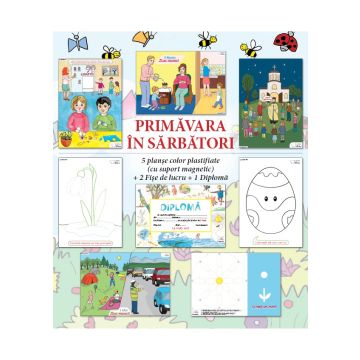Primavara in sarbatori - set A4 (Caba)