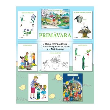 Set planse - PRIMAVARA, format A3 (CABA)