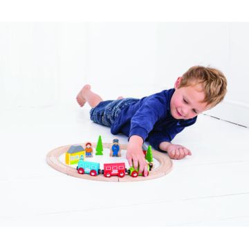 BigJigs Primul meu tren - set
