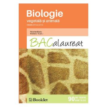 Biologie BAC - teste IX-X, 2015