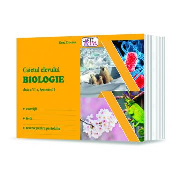Biologie, Caietul elevului, clasa a VI-a, Semestrul I (Sigma)
