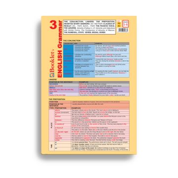 Pliant Booklet’s English Grammar 3 (Booklet)