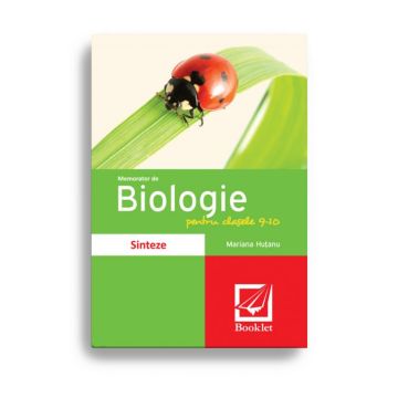 Memorator de biologie - clasele IX-X (Booklet)