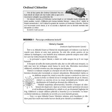 Calatorie prin lumea textelor literare. Semestrul I - (I) clasa a III a (Elicart)