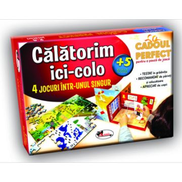 Calatorim ici-colo - 4 jocuri intr-unul singur