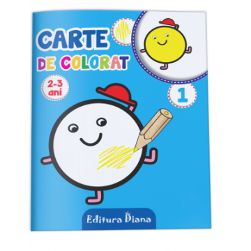 Carte de colorat 2-3 ani vol. I