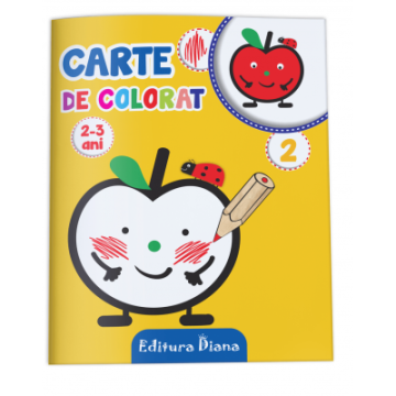 Carte de colorat 2-3 ani vol. II
