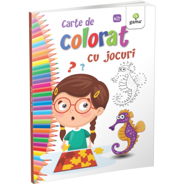 Carte de colorat cu jocuri - Ediția 2018 (GAMA)