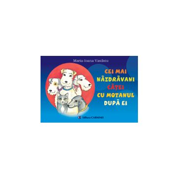 Cei mai nazdravani catei cu motanul dupa ei