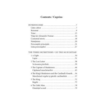 Cei trei mușchetari - Ediție bilingvă, Audiobook inclus (Niculescu)