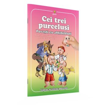 Cei trei purcelusi - abtibilduri