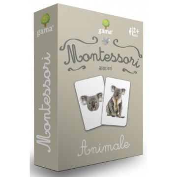  Animale- CARTI DE JOC MONTESSORI (GAMA)