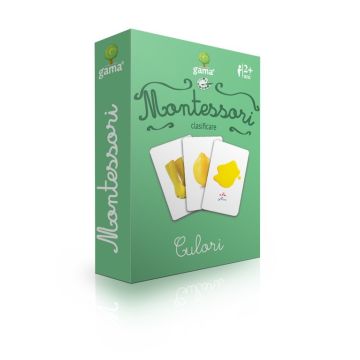 Clasificare. Culori - Carti Montessori (Gama)