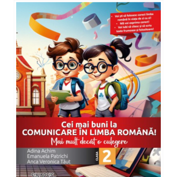 Cei mai buni la comunicare in limba romana! - Mai mult decat o culegere - clasa a II-a -2024 (Sinapsis)