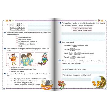 Comunicare în limba română cls. a II-a semestrul I (Kreativ)