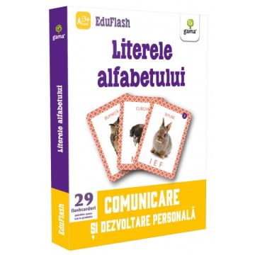 Literele alfabetului- EDUFLASH (GAMA)