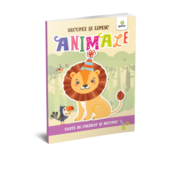 Animale - Colorez, decupez si lipesc! (Gama)