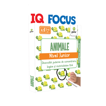 Animale, nivel Junior - IQ FOCUS (Gama)