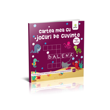 Cartea mea cu jocuri de cuvinte - Cartea mea de jucat si invatat (Gama)