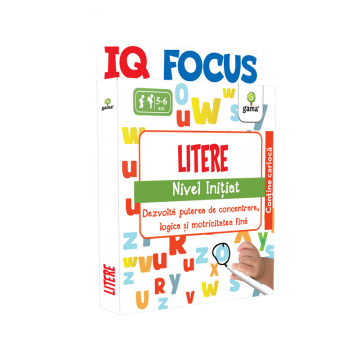 Litere, nivel Initiat - IQ FOCUS (Gama)