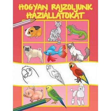 Cum sa desenam animale de companie - limba maghiara (Aquila)
