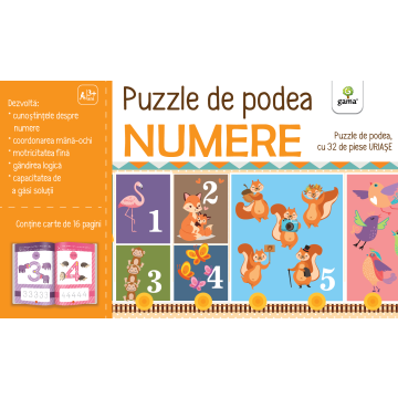 Numere - Puzzle De podea (Gama)