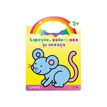 Soricelul. Cuvinte 1. Lipeste, coloreaza si invata (Prut)